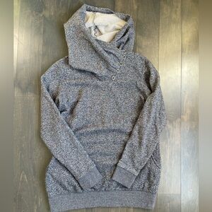 Kimi + Kai Maternity Hooded Cowl Neck Sweater Size Small